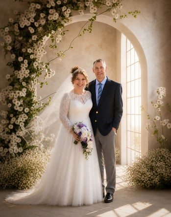 Bridal Archway Portrait