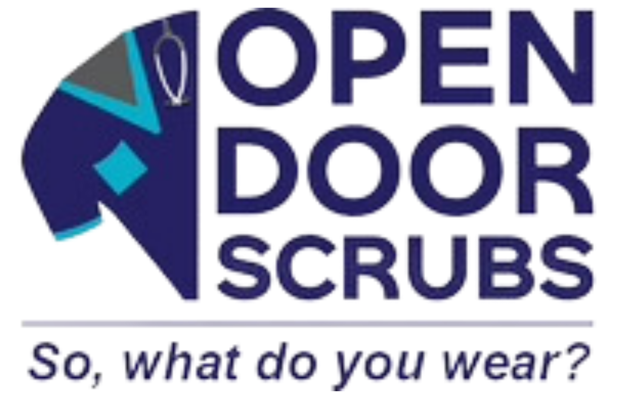 Open Door Scrubs Logo